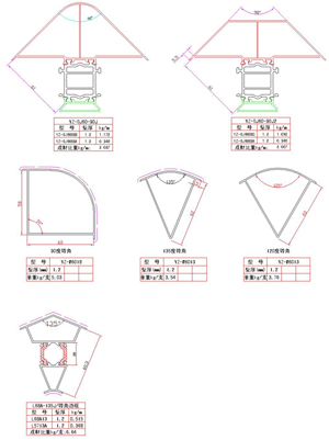 YZ-MA60鋁塑鋁內開窗節點圖（三）
